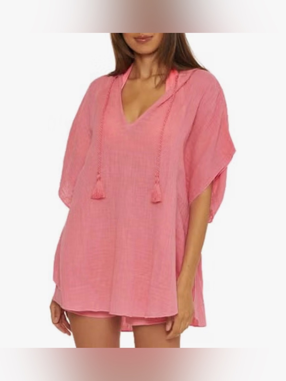 Trina Turk Serene Women's Poncho In carnation